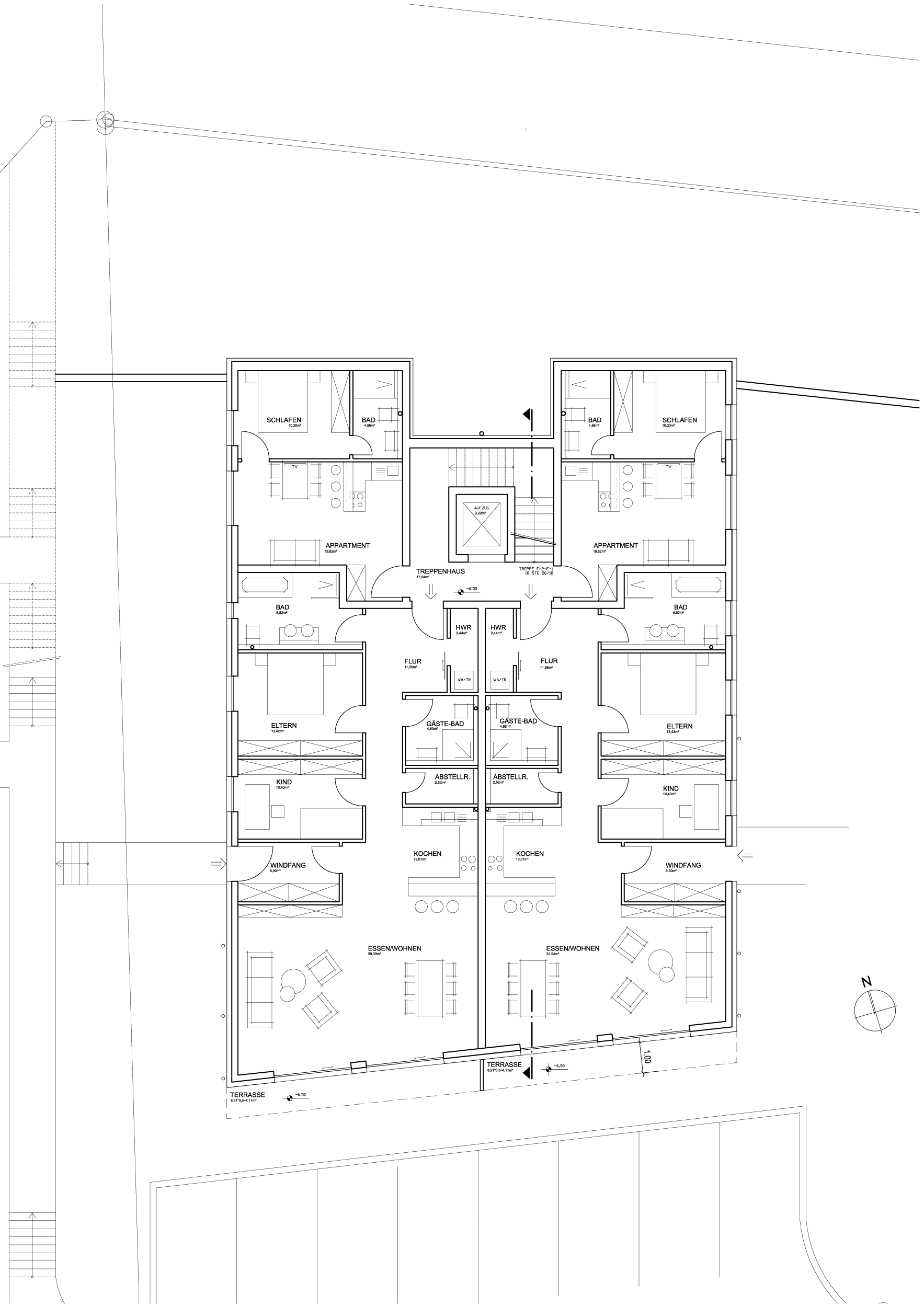 Haus 5 Ebene -2 – Grundriss